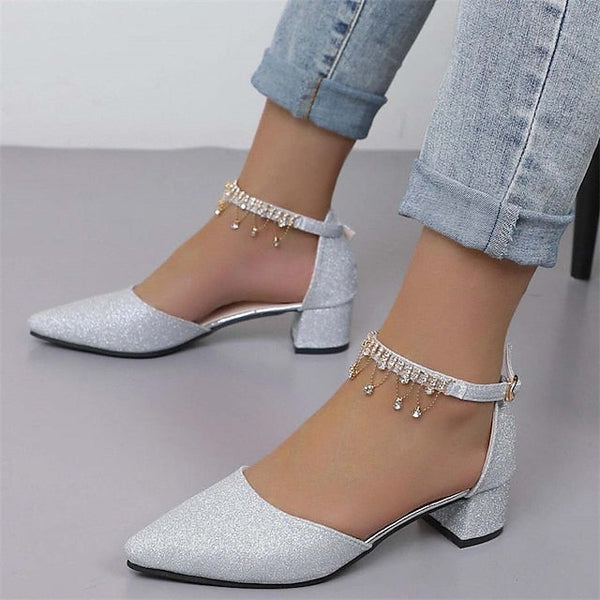 Elegant Bridal Bridesmaid Women's Wedding Pumps Shoes FashionChic
