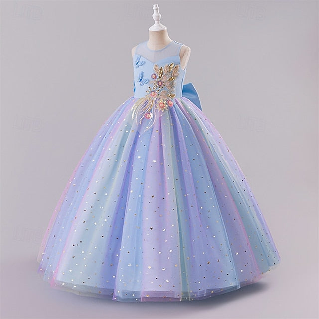 Girls' Princess Dress Flower Kid's Girl FashionChic