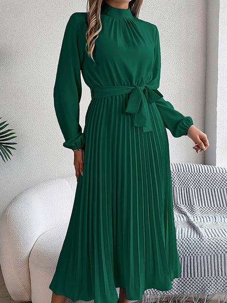 Women's Midi Dress Satin Dress Party Dress Cocktail Dress