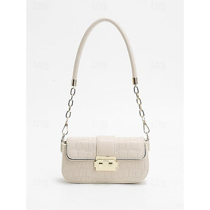 Women's Bag Baguette Shoulder Envelope Leather PU FashionChic