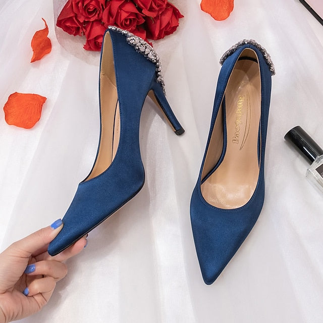Bridal Dress Pumps Wedding Women's Office Shoes Bridesmaid FashionChic