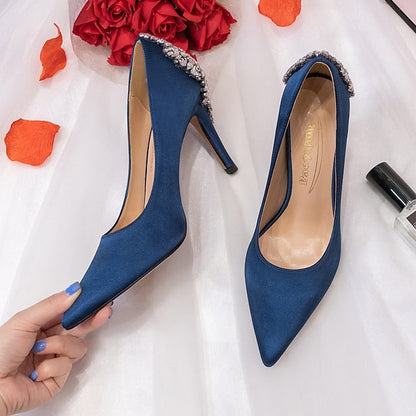 Bridal Dress Pumps Wedding Women's Office Shoes Bridesmaid FashionChic