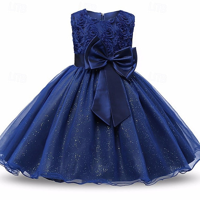 Princess Dress Girls' Kid's Girl Flower FashionChic