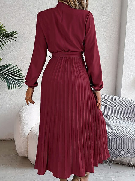 Women's Midi Dress Satin Dress Party Dress Cocktail Dress