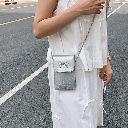 Leather Women's Phone Bag Daily PU Mobile Crossbody FashionChic