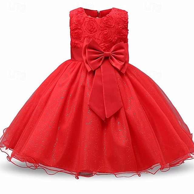 Princess Dress Girls' Kid's Girl Flower FashionChic