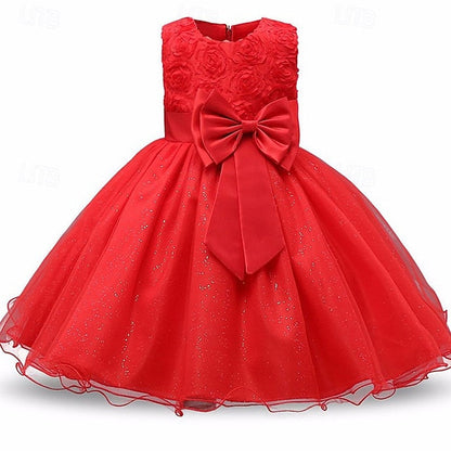 Princess Dress Girls' Kid's Girl Flower FashionChic