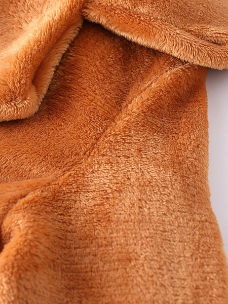 Women's Furs Warm Teddy Coat Comfortable Faux Fur FashionChic