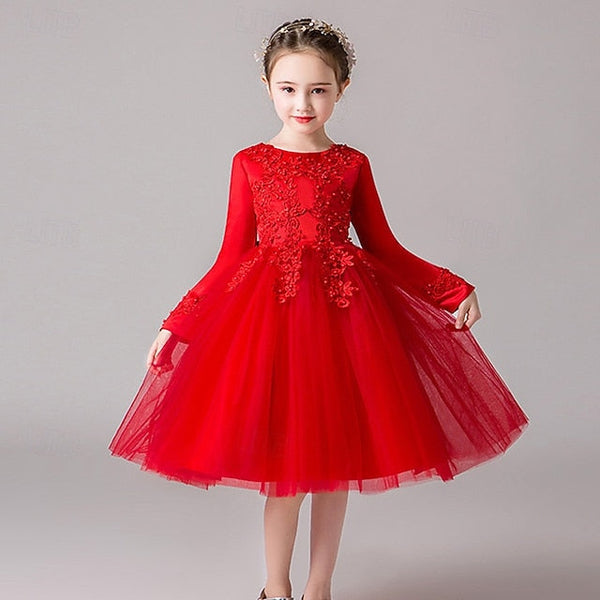 Girl Flower Kid's Princess Dress Girls' FashionChic