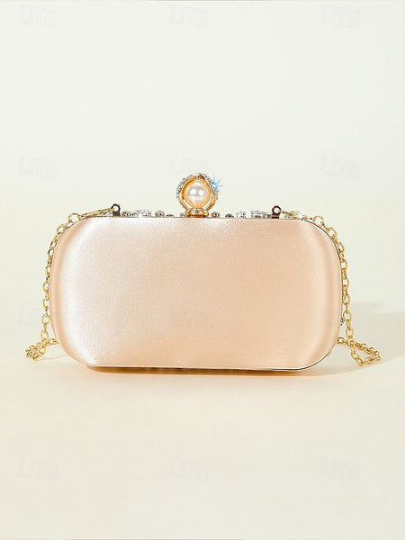 Bag Women's Clutch Crystal-Embellished FashionChic