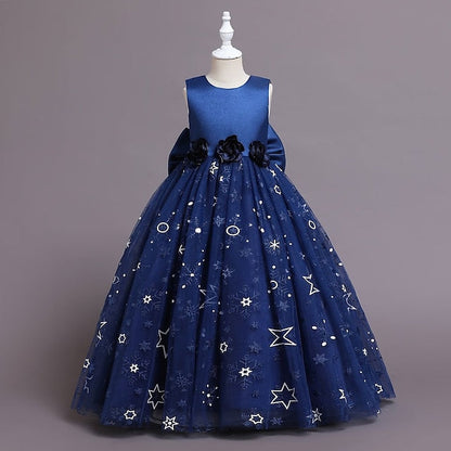 Flower Party Kids Little A Line Girls' Dress Wedding FashionChic