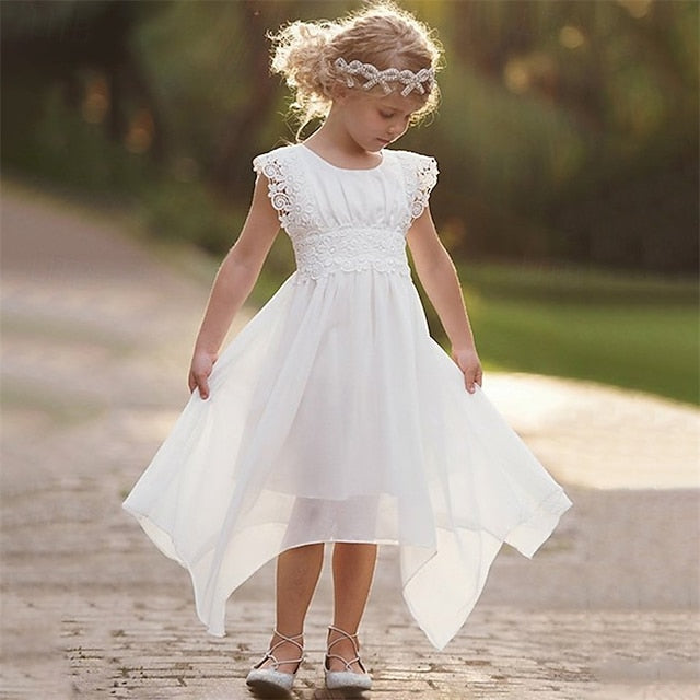Dress Lace Kid's Girls' Flower Girl Princess FashionChic