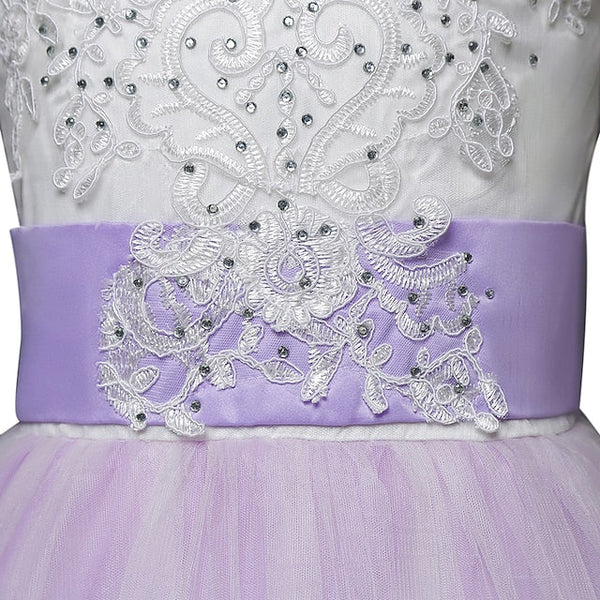 Flower Girls' Wedding Kids Sleeveless Dress Girl FashionChic