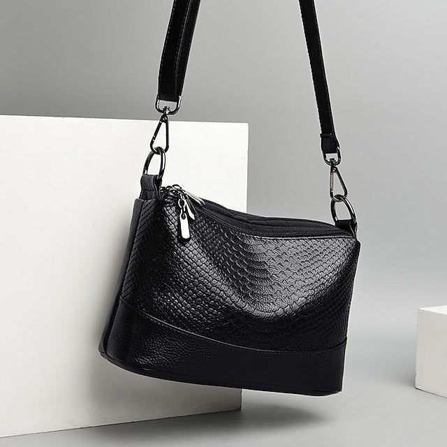 Leather Hobo Crossbody Bag Shoulder PU Women's FashionChic