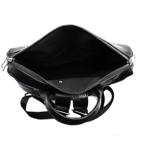 Large Backpack Women's - Leather Multi-Function Capacity FashionChic