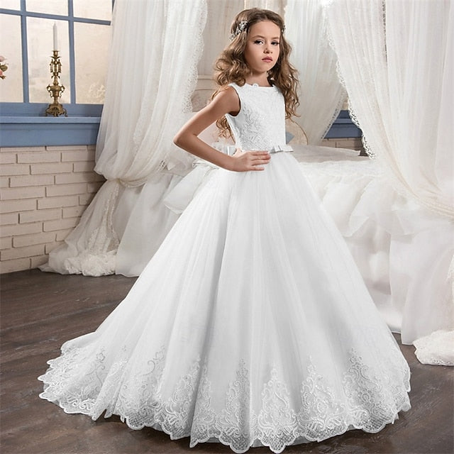 Princess Dress Kid's Girls' Girl Flower FashionChic