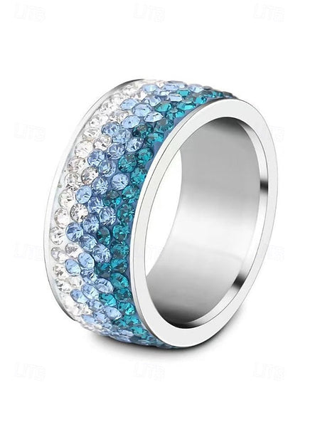 Ring Men's Stylish Steel Stainless – Red Christmas FashionChic