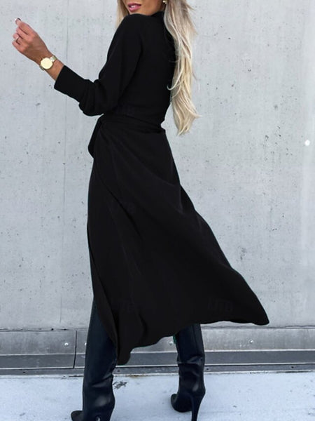 Women's Midi Dress A Line Dress Casual Daily Regular Fit