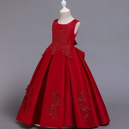 Party Girl Girls' Wedding Dress Flower FashionChic
