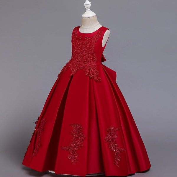 Party Girl Girls' Wedding Dress Flower FashionChic