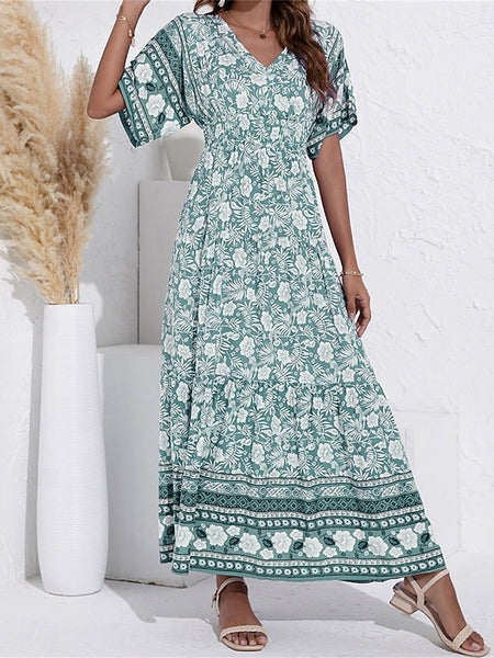 Women's Maxi Dress A Line Dress Vacation Casual Boho