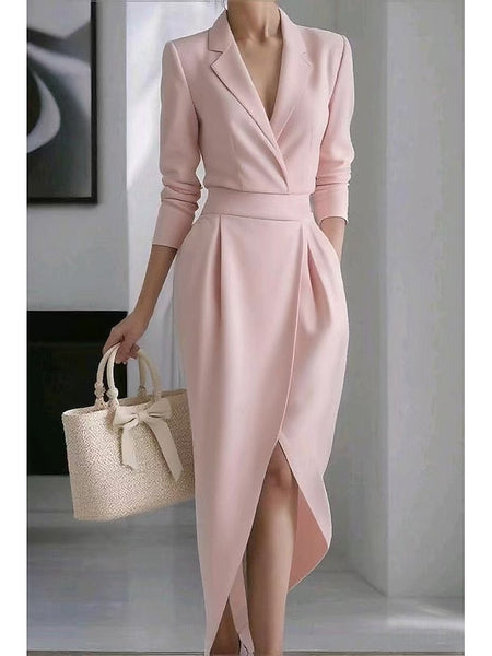 Halloween Women's Midi Dress Wrap Dress Bodycon Dress Work FashionChic