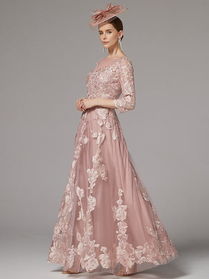 Elegant Bride of Wedding the Beach Dress A-Line Mother FashionChic