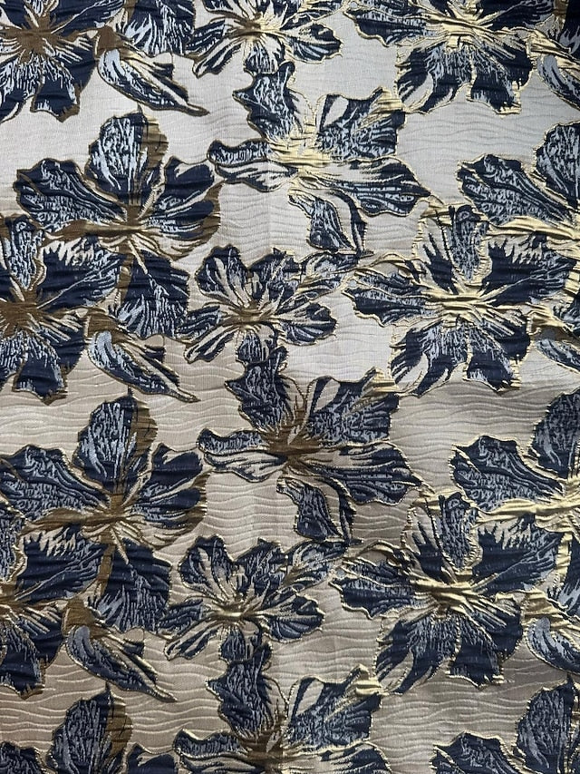 Elegant Evening A-Line Brocade Gown Dress Jacquard Formal FashionChic