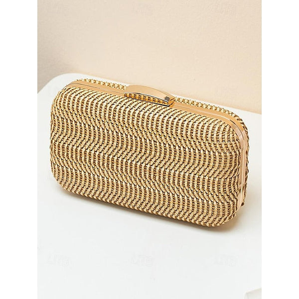 Evening Leather Wristlet Bag Clutch Women's PU Party FashionChic