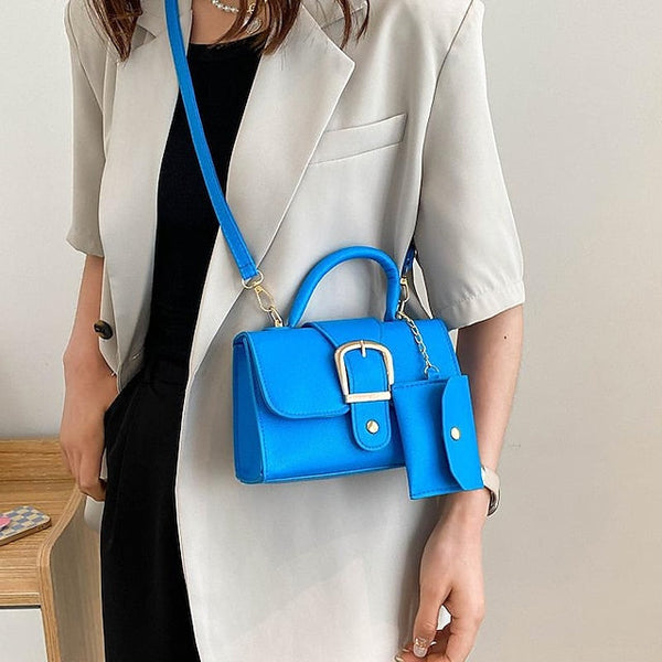 Durable PU Handbag Leather Women's Crossbody Bag Daily FashionChic