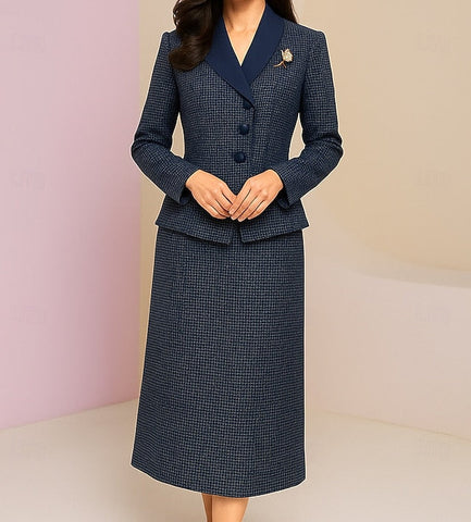 Sheath Column Elegant Dress / Formal Bride Mother the Vintage of FashionChic