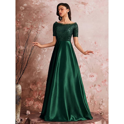 of Sparkle Bride A-Line Mother Evening Formal Dress Gown the FashionChic