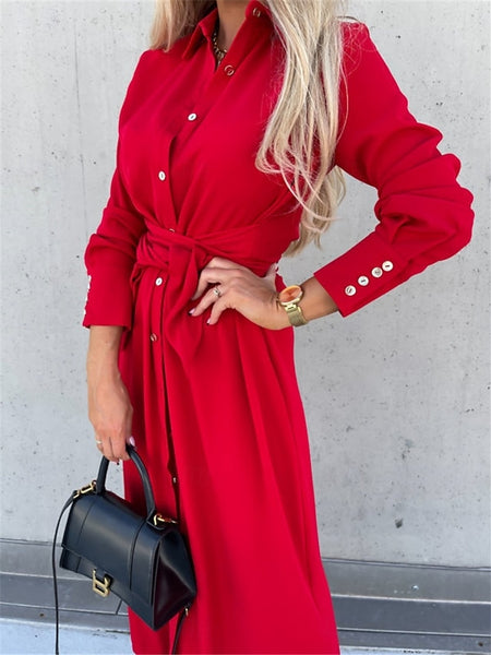 Women's Midi Dress A Line Dress Casual Daily Regular Fit