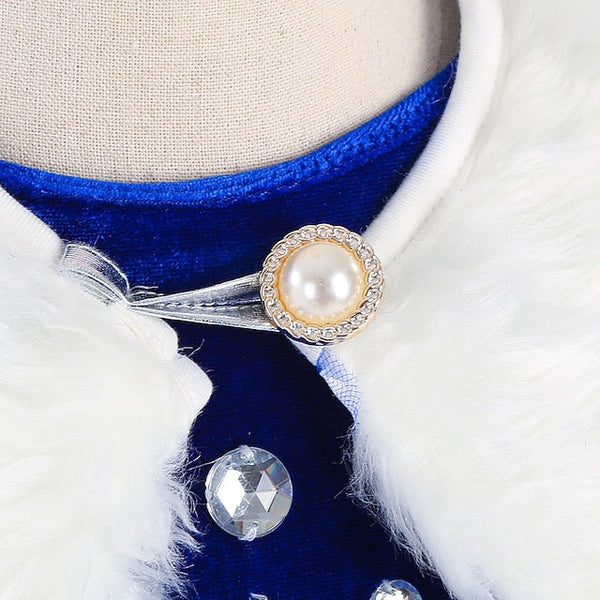 Frozen Girl Theme Flower Fairytale Dress Party Princess Elsa FashionChic