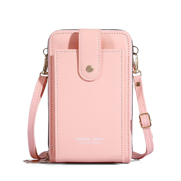 Mobile Phone PU Women's Bag Shoulder Crossbody FashionChic