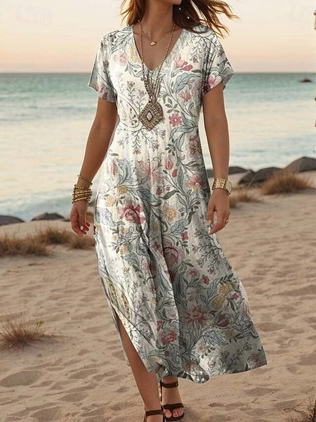 Women's Maxi Dress Casual Dress A Line Dress Stylish Casual FashionChic