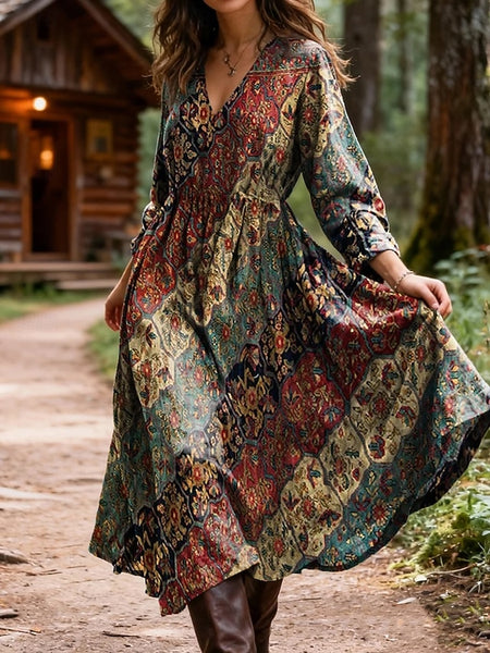Women's Midi Dress Shift Dress Casual Holiday Going out