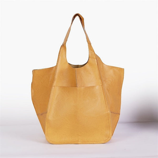 Women's Men's PU Party Leather Bag Shoulder Handbag FashionChic