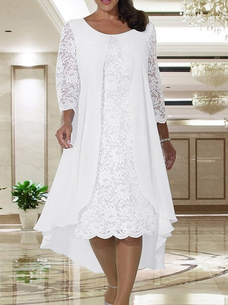 Wedding Bride the of Beach Mother Guest Dress A-Line FashionChic