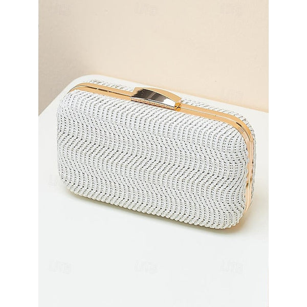 Evening Leather Wristlet Bag Clutch Women's PU Party FashionChic