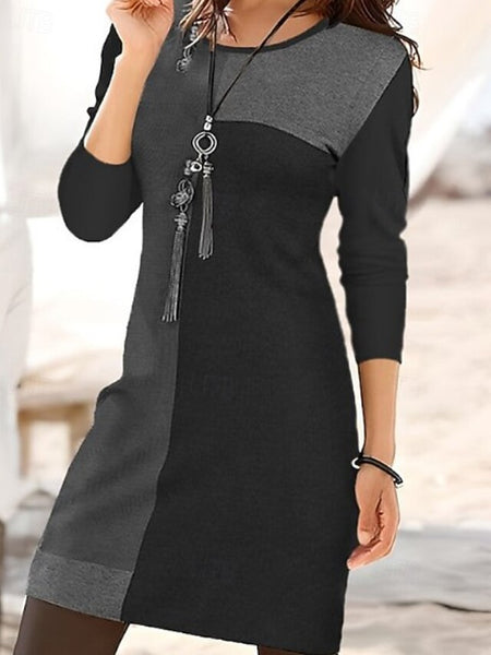 Women's Mini Dress Black Dress Casual Dress Modern Daily FashionChic