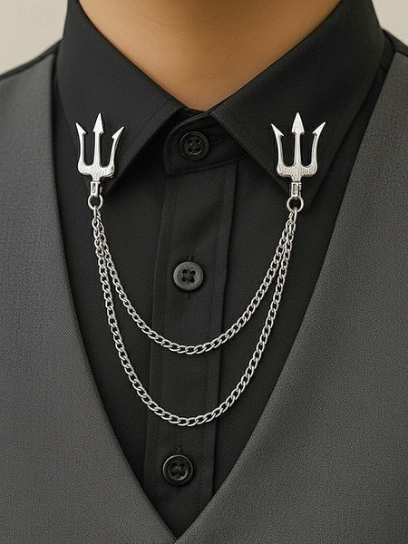 Christmas – Elegant Pins Collar Men's Alloy Reindeer FashionChic