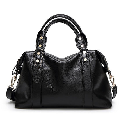 Bag PU Women's Shoulder Handbag Crossbody Boston FashionChic