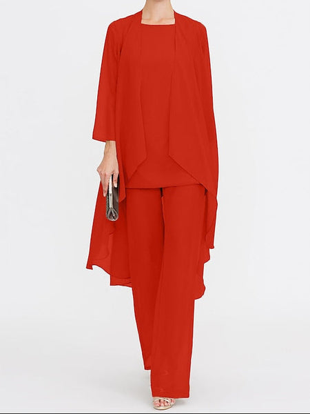 the Wedding Piece Bride Mother 3 Pantsuit Beach of FashionChic