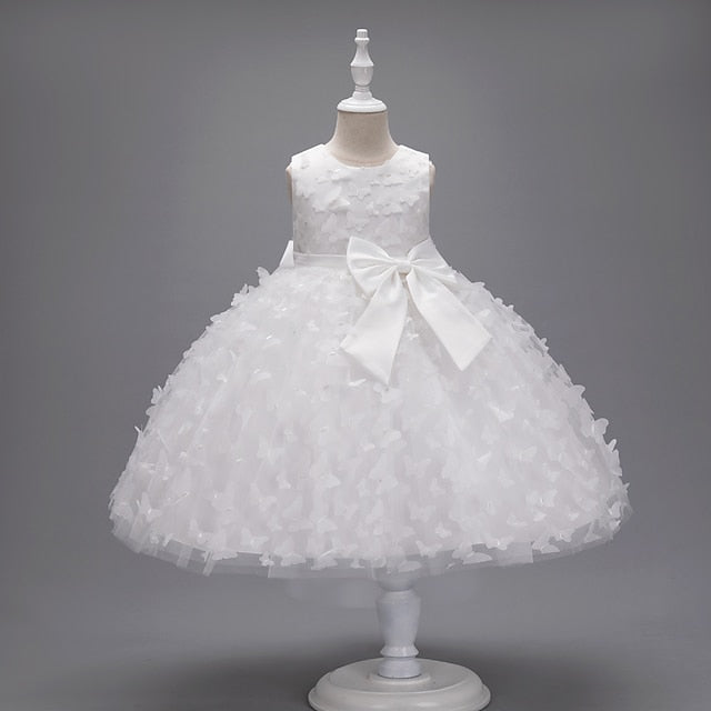 Girls' Dress Girl Flower Kids Butterfly Party FashionChic