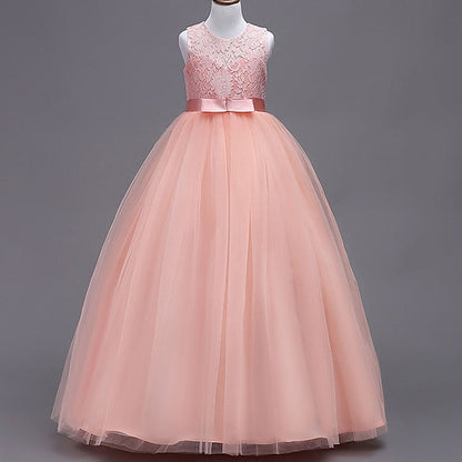 Flower Gown Girls' Dress Evening Party Girl FashionChic