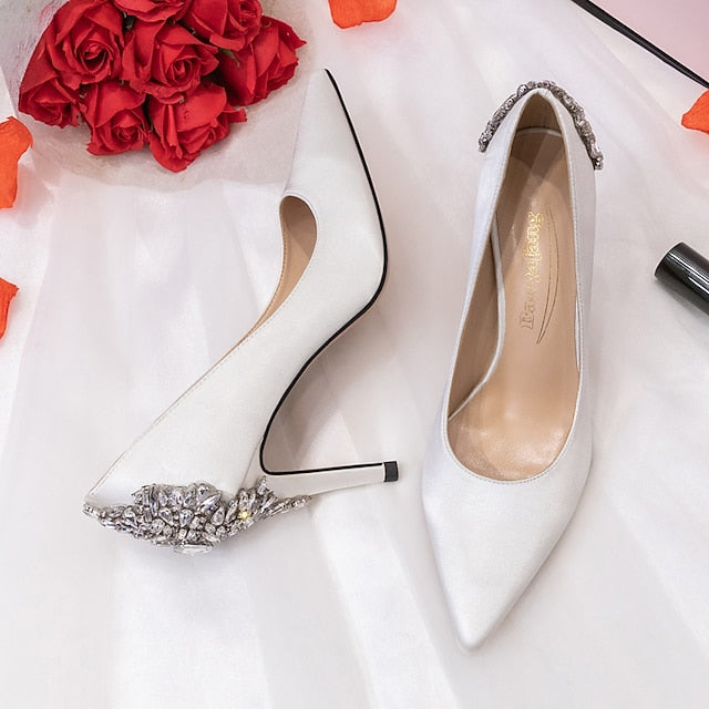 Bridal Dress Pumps Wedding Women's Office Shoes Bridesmaid FashionChic