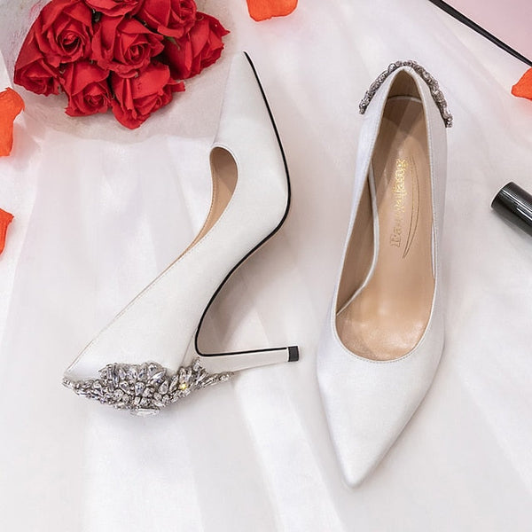 Bridal Dress Pumps Wedding Women's Office Shoes Bridesmaid FashionChic
