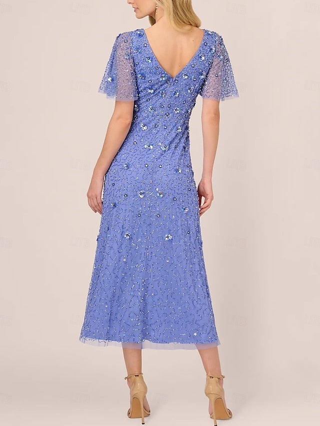 Bride A-Line of Dress Elegant the Wedding Beaded Vintage Mother FashionChic
