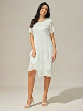 Women's Knee Length Dress Chiffon Dress Elegant Casual FashionChic